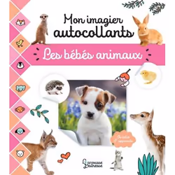 ISBN Mon imagier autocollants - Les bébés animaux, Français, 20 pages