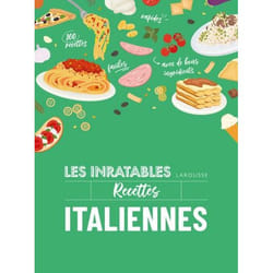 Les inratables : recettes italiennes (Cartonné)