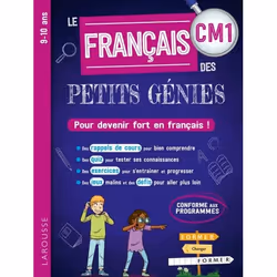 ISBN Le FRANCAIS des PETITS GENIES : Tout le CM1, Pour enfants, Français, 72 pages