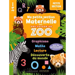ISBN MA MATERNELLE avec UNE SAISON AU ZOO - PETITE SECTION, Animaux, Français, 98 pages