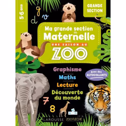 ISBN MA MATERNELLE avec UNE SAISON AU ZOO - GRANDE SECTION, Animaux, Français, 98 pages