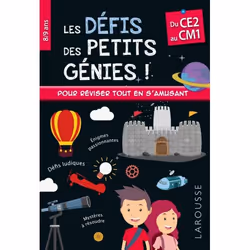 ISBN Les défis des Petits Génies CE2-CM1, Pour enfants, Français, 80 pages