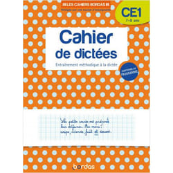 Les cahiers Bordas - Cahier de dictées CE1 (Broché)