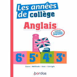 ISBN Les années de collège Anglais : Le livre de Collectif, Pascal Baltzer, Colonel Moutarde, Éducatif, 160 pages