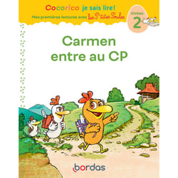 ISBN Cocorico je sais lire ! 1res lectures avec Les P'tites Poules - Carmen entre au CP Niveau 2 : Le livre de Christian Heinrich, Marie-Christine Olivier, Jean-Christophe Raufflet