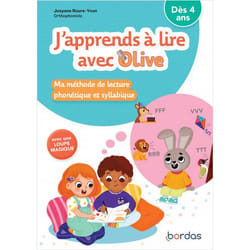 J'apprends à lire avec Olive - Ma méthode de lecture phonétique et syllabique (Broché)