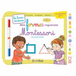 ISBN Les livres-ardoises - Mes formes rugueuses Montessori : Le livre de Sylvie d&#039; Esclaibes, Noémie d&#039; Esclaibes,  ...