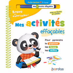 ISBN Bravo les maternelles - Mes activités effaçables - Petite section : Le livre de Lucie Arweiller, Éducatif
