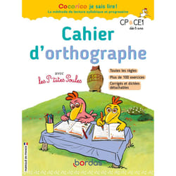 ISBN Cocorico je sais lire ! - Cahier d'orthographe avec les P'tites Poules : Le livre de Marie-Christine Olivier, Christian Heinrich, Jean-Christophe Raufflet