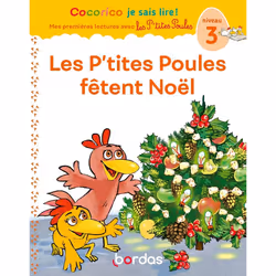 ISBN Cocorico Je sais lire ! 1res lectures avec les P'tites Poules-Les P'tites Poules fêtent Noël Niveau3 : Le livre de Marie ...