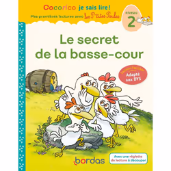 ISBN Cocorico Je sais lire ! 1res lectures avec les P'tites Poules-Le Secret de la basse-cour Niveau2 DYS : Le livre de Marie ...