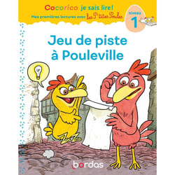 ISBN Cocorico Je sais lire ! 1res lectures avec les P'tites Poules - Jeu de piste à Pouleville Niveau 1 : Le livre de Christian Heinrich, Jean-Christophe Raufflet, Marie-Christine Olivier