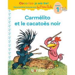 ISBN Cocorico Je sais lire ! 1res lectures - Carmélito et le cacatoès noir Niveau 1 : Le livre de Christian Heinrich, Jean-Christophe Raufflet, Marie-Christine Olivier