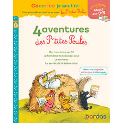 ISBN Cocorico Je sais lire ! 1res lectures - 4 aventures P'tites Poules - Niveau 2 - DYS : Le livre de Marie-Christine Olivie ...