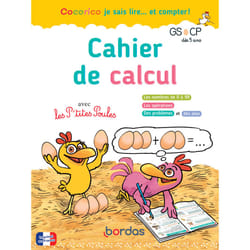 ISBN Cocorico je sais lire... et compter ! Cahier de calcul avec les P'tites Poules GS CP : Le livre de Marie-Christine Olivier, Jean-Christophe Raufflet, Christian Heinrich