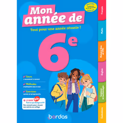 ISBN Mon Année de 6e : Le livre de Collectif, Éducatif, 256 pages