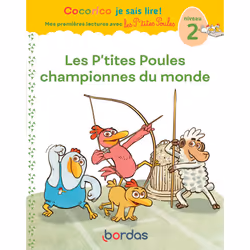 ISBN Cocorico Je sais lire ! 1res lectures - Les P'tites Poules championnes du Monde Niveau 2 : Le livre de Marie-Christine O ...