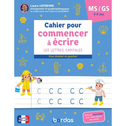 ISBN Cahier pour commencer à écrire MS GS : Le livre de Laura Lefebvre, Pierre Caillou