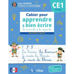 ISBN Cahier pour apprendre à bien écrire CE1 : Le livre de Laura Lefebvre, Pierre Caillou