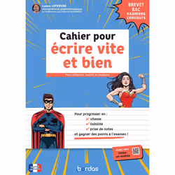 ISBN Cahier pour écrire vite et bien - BREVET, BAC, Examens, concours : Le livre de Laura Lefebvre, Clémence Baudimant, Jean- ...