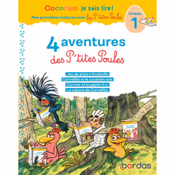 ISBN Cocorico Je sais lire ! 1res lectures - 4 aventures P'tites Poules - Niveau 1 - Tome 3 : Le livre de Marie-Christine Oli ...