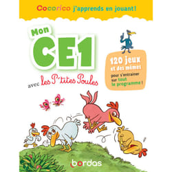 ISBN Cocorico J'apprends en jouant ! Mon CE1 avec les P'tites Poules : Le livre de Christian Heinrich, Jean-Christophe Raufflet, Stéphanie Grison