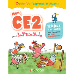 ISBN Cocorico J'apprends en jouant ! Mon CE2 avec les P'tites Poules : Le livre de Nicole Amram, Jean-Christophe Raufflet, Christian Heinrich