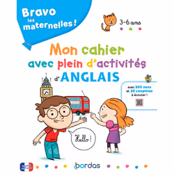 ISBN Bravo les maternelles - Mon cahier avec plein d'activités d'anglais + ressources audios : Le livre de Corinne Touati, Ev ...
