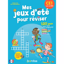 ISBN Mes jeux d'été pour réviser - CE1 vers le CE2 : Le livre de Cécile Laugier, Thérése Bonté, Éducatif, 87 pages