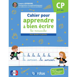 ISBN Cahier pour apprendre à bien écrire les minuscules - Pour droitier et gaucher CP : Le livre de Laura Lefebvre, Clémence Baudimant, Pierre Caillou, Jean-Gabriel Jauze