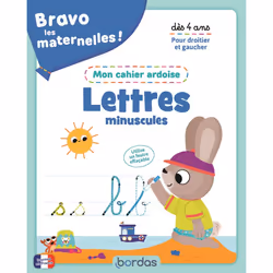 ISBN Bravo les maternelles - Mon cahier ardoise - Lettres minuscules dès 4 ans : Le livre de Vanessa Vautier, Éducatif, 24 pa ...