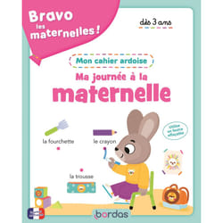ISBN Bravo les maternelles - Mon cahier ardoise - Ma journée à la maternelle dès 3 ans : Le livre de Vanessa Vautier