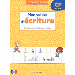 ISBN Les cahiers Bordas - Mon cahier d'écriture - CP : Le livre de Danièle Bastien, Marie Margo, Éducatif, 32 pages