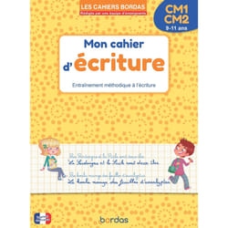 ISBN Les cahiers Bordas - Mon cahier d'écriture CM1 CM2 : Le livre de Marcel Guyonnet, Marie Margo