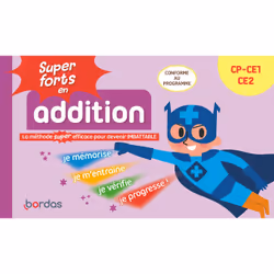 ISBN Super forts en addition du CP au CE2 : Le livre de Hervé Le Madec, Patrick Morize, Éducatif, 96 pages
