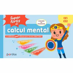ISBN Super forts en calcul mental CE1 CE2 : Le livre de Hervé Le Madec, Patrick Morize, Éducatif, 96 pages