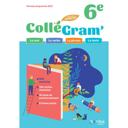 ISBN ColléGram' - Français 6e - 2025 - Cahier - élève : Le livre de Amélie Archenault, Bénédicte Le Doré, Anne-Caroline Lissoir