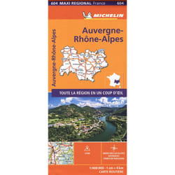 Carte Régionale Maxi - Auvergne-Rhône-Alpes