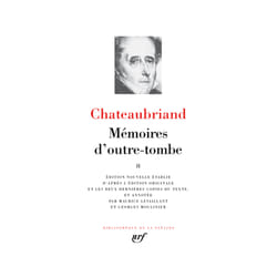 Mémoires d'outre-tombe Tome 2