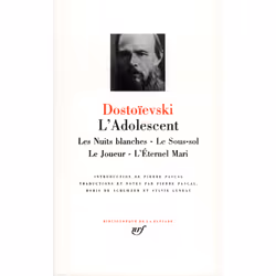 ISBN L'Adolescent, Français, 1168 pages