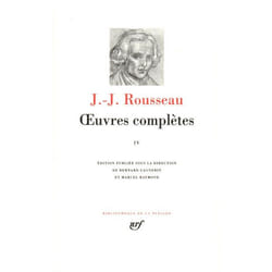 Éditions Gallimard OEUVRES COMPLETES: 4, EMILE OU DE L EDUCATION livre Couverture rigide