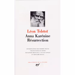 ISBN Anna Karenine - Resurrection, fiction litéraire, Français