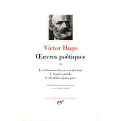 Oeuvres poétiques Tome 3