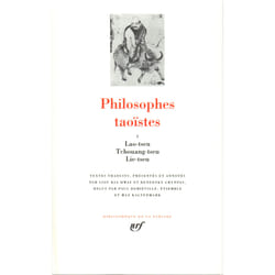 Philosophes taoïstes Tome 1
