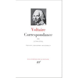 Correspondance t.3 - janvier 1749 - décembre1753