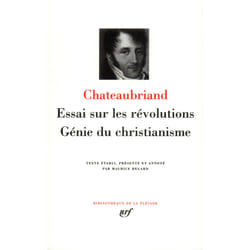 Essai sur les révolutions - génie du christianisme