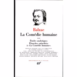 Éditions Gallimard LA COMEDIE HUMAINE XII: ETUDES ANALYTIQUES; EBAUCHES RATTACHES A LA COMEDIE HUMAINE, Français, Couverture ...
