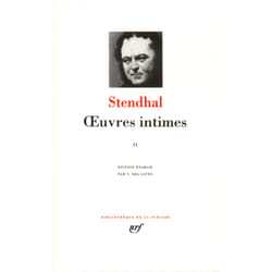 Oeuvres intimes 1818-1842 Tome 2 - souvenirs d'égotisme
