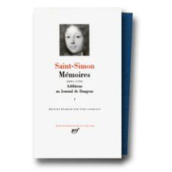 Éditions Gallimard MEMOIRES 1691-1701: ADDITIONS AU JOURNAL DE DANGEAU Couverture rigide