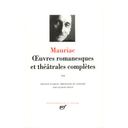 Oeuvres romanesques et théâtrales complètes Tome 3